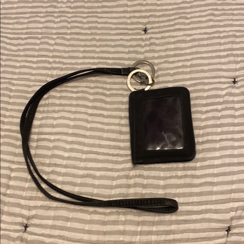 Vera Bradley Double ID wallet and Lanyard